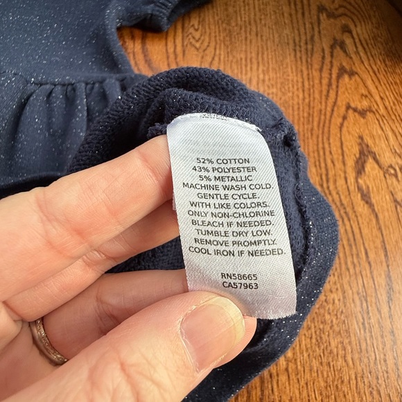 Tucker + Tate Heart Pocket Dress Sz 5 - Picture 5 of 6